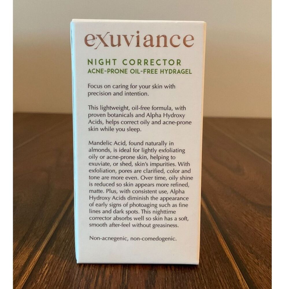 Exuviance - Night Corrector Hydrating Gel Face Moisturizer - Brand New! - Picture 3 of 5